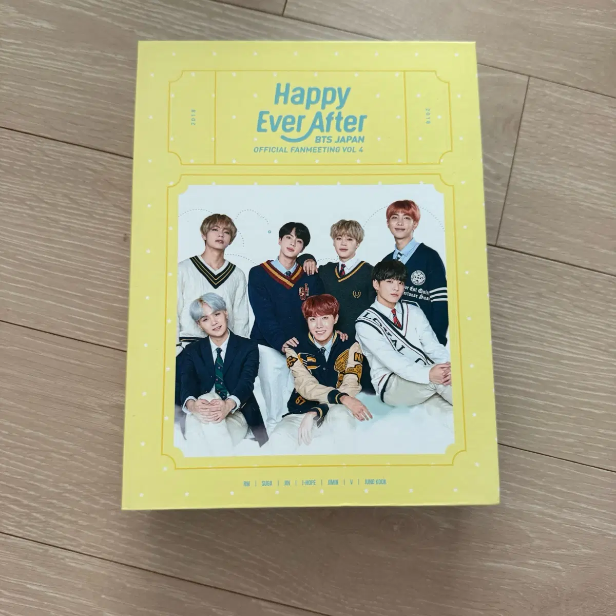 방탄소년단 Happy Ever After 블루레이 2018 일본팬미팅