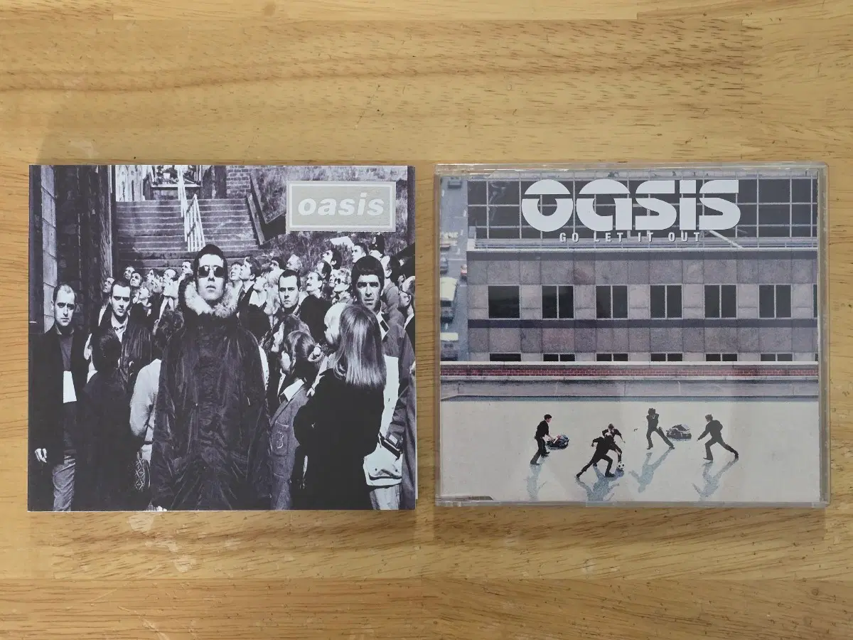 CD 음반 oasis 오아시스 싱글 2장
