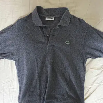 LACOSTE 라코스테 반팔 피케 셔츠 그레이