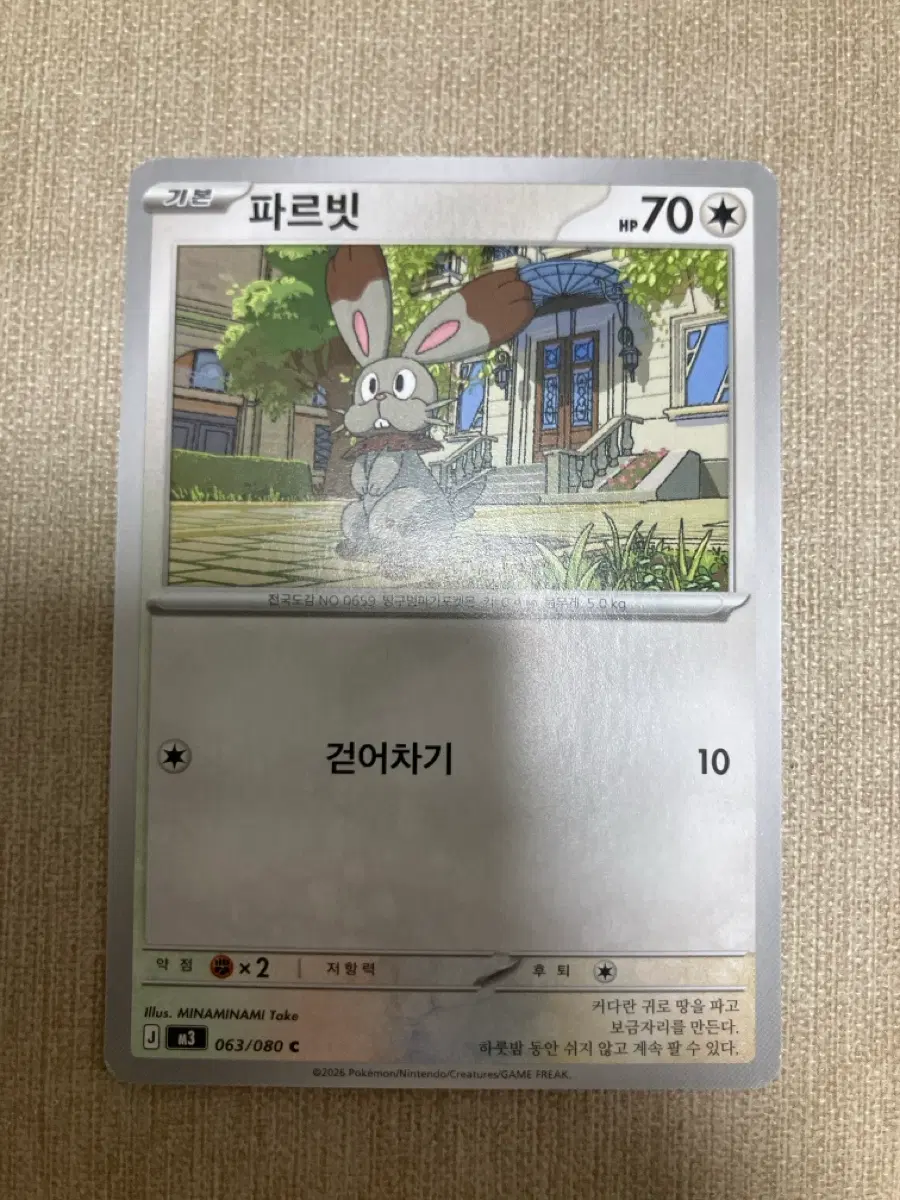 포켓몬카드 파르빗