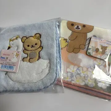 2장 리락쿠마 손수건 미니 타월