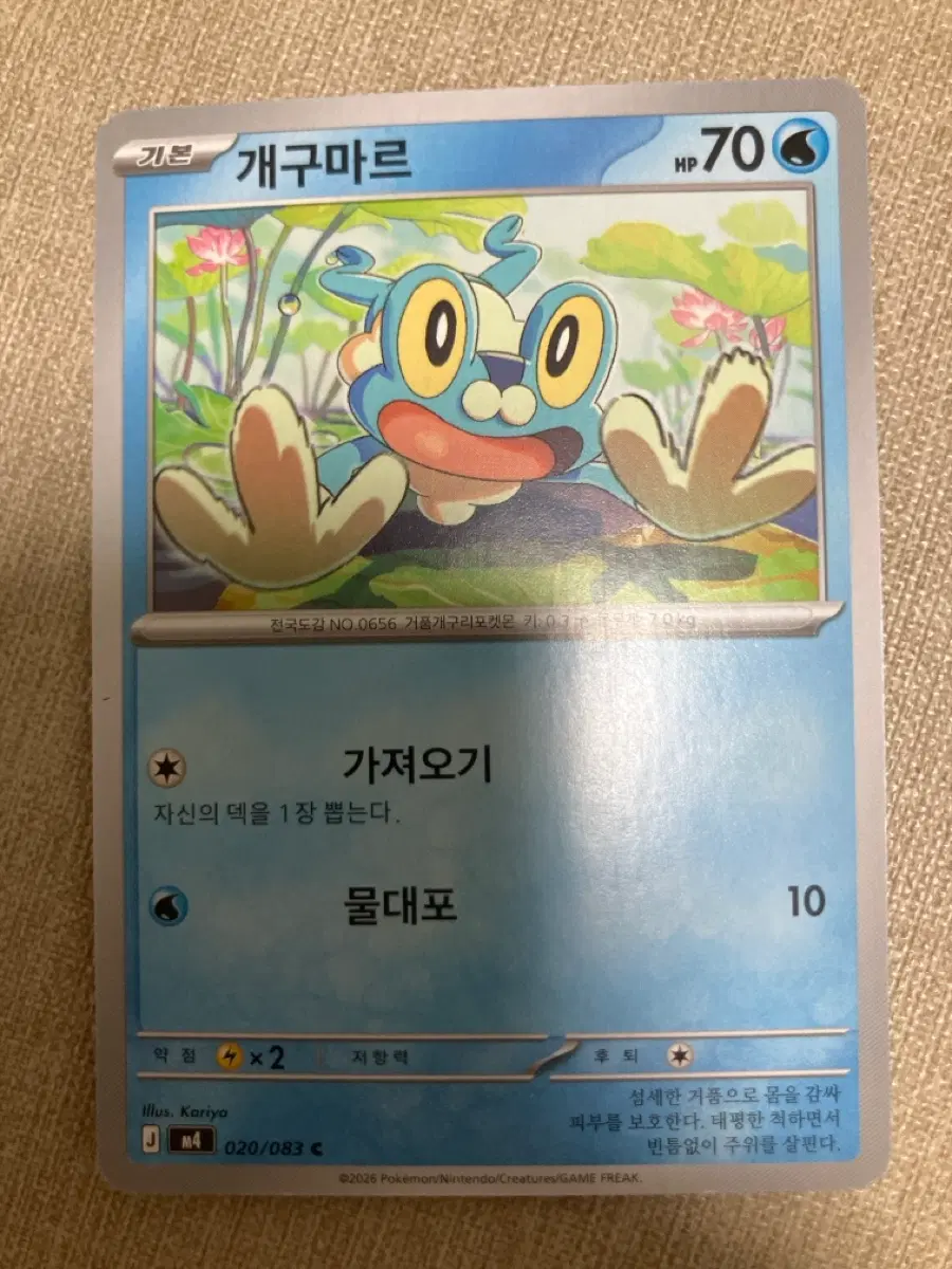 포켓몬카드 개구마르