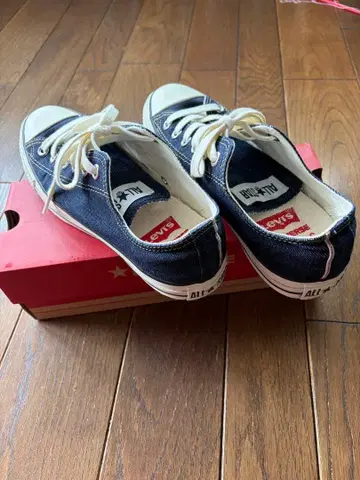 레어 Converse All Star x Levi's 스니커즈 24.5