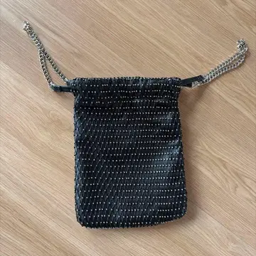 ZARA 큐빅 복조리 백