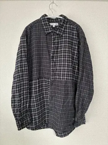 JW Anderson UNIQLO 체크 셔츠 XL 플란넬 셔츠 유니클로