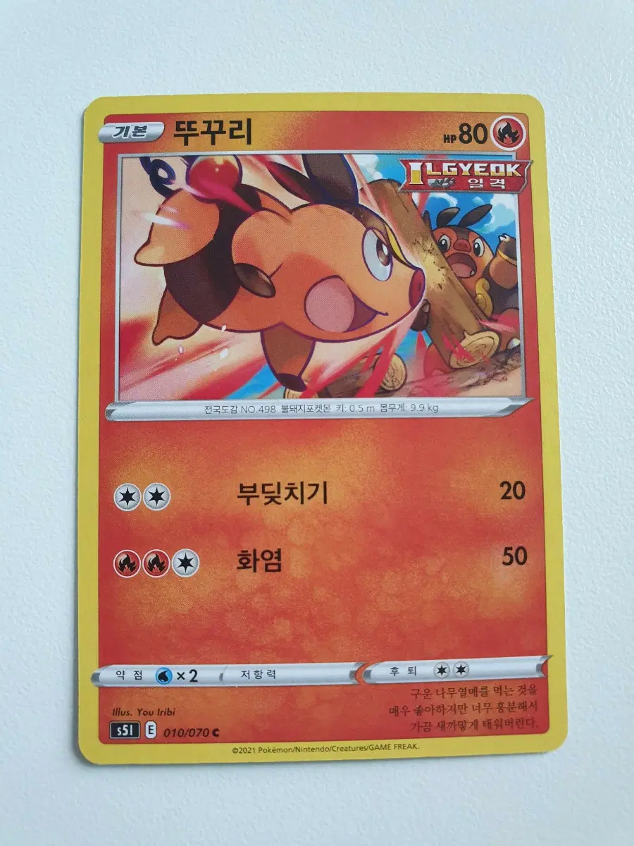 뚜꾸리 포켓몬카드