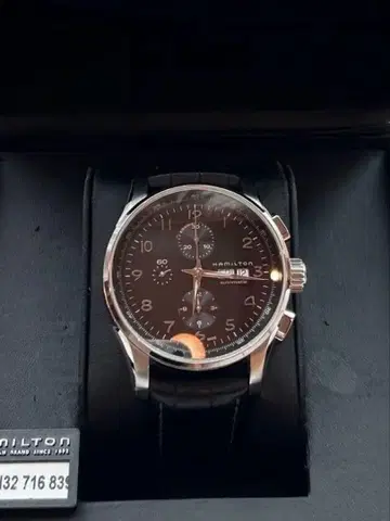 HAMILTON 해밀턴 재즈 마스터 오토 크로노 자동 와인딩 새상품급