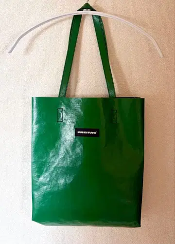 FREITAG F90 DELGADO 단색 그린 토트백