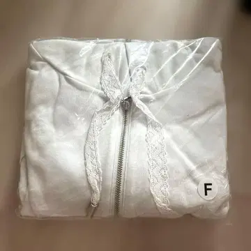 [새상품] UV컷 후드티 시로노사쿠라 블루 레이스 리본 끈 이벤트 한정판