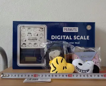 PEANUTS SNOOPY 스누피 디지털 스케일 파우치 4종 세트