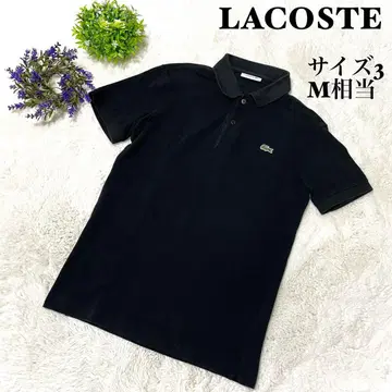 [인기] LACOSTE 라코스테 피케 셔츠 반팔 블랙 악어 로고