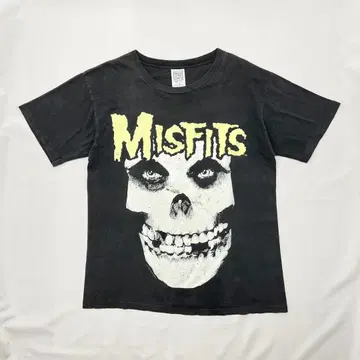 MISFITS 스컬 1995 티셔츠 밴딩 미스피츠 구제 의류