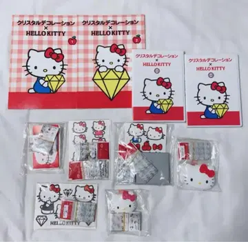 키티 크리스탈 데코레이션 강좌 산리오 키트, DVD, 텍스트