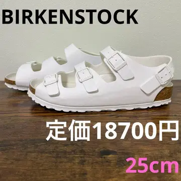 버켄스탁 오슬로 25cm 상당 화이트 샌들 남성용