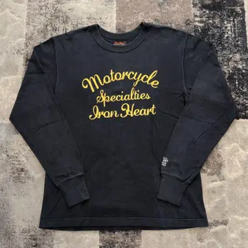 IRON HEART 아이언 하트 프린트 롱 T셔츠 M 사이즈