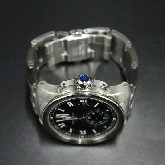 까르띠에 (까르띠에)44MM 스틸 오토매틱 칼리브 드 다이버 스틸 남성 사진 4