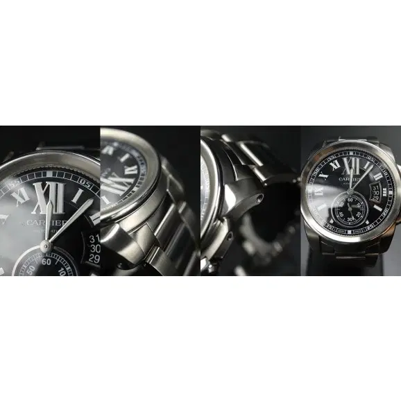 까르띠에 (까르띠에)44MM 스틸 오토매틱 칼리브 드 다이버 스틸 남성 사진 8