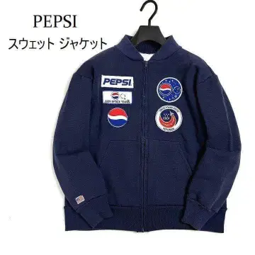 PEPSI 펩시 기업 로고 와펜 자켓 맨투맨 네이비 구제 의류