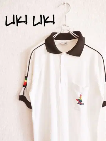 D221056 LIKI LIKI 레트로 반팔 피케 셔츠
