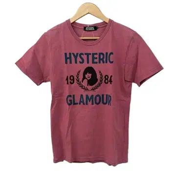 HYSTERIC GLAMOUR 1984 T셔츠 핑크
