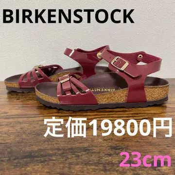 버켄스탁 발리 BS 23cm 상당 페이턴트 보르도 샌들
