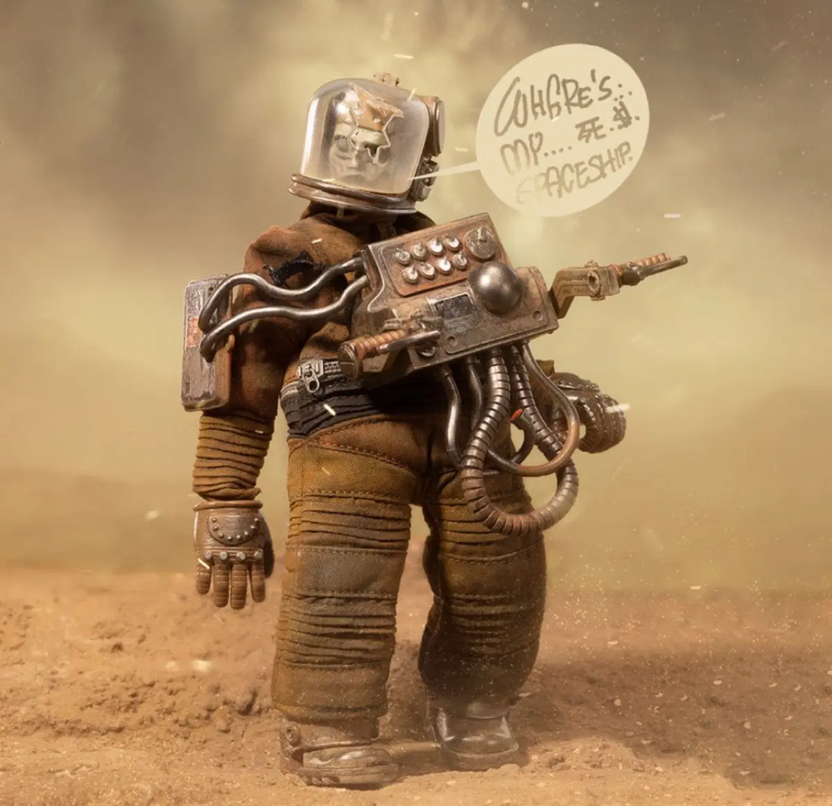 댐토이x콜독 coaldog 1/12 좀비 우주인