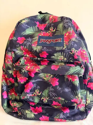 JANSPORT 꽃무늬 백팩 SUPERBREAK 25L