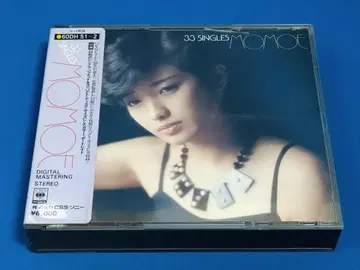 CD 야마구치 모모에 33 SINGLES MOMOE 2장 세트 오비 가사 카드 있음