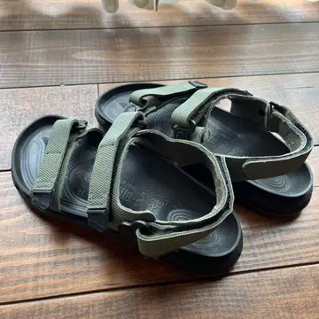 BIRKENSTOCK 카라하리 스포츠 샌들 카키 37 사이즈