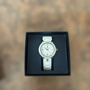 TOMMY HILFIGER 손목시계 화이트