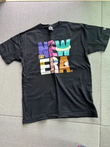 NEW ERA XFLAG 콜라보 셔츠 블랙 뉴에라 x 몬스터