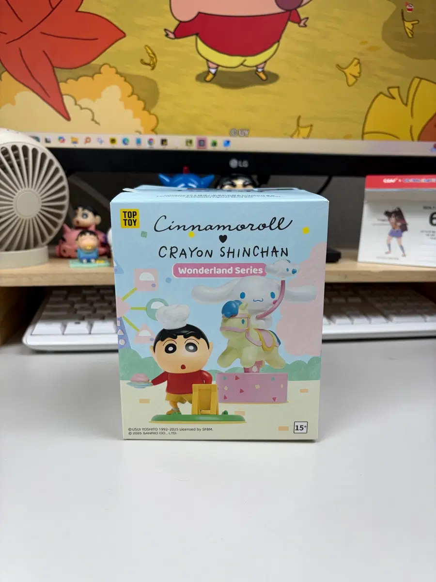 (단순개봉) 짱구는못말려 시나모롤 피규어