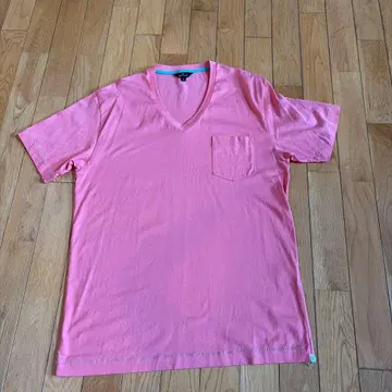 PS Paul Smith V넥 포켓 T셔츠 핑크 L