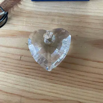 Swarovski 하트 크리스탈 초커 목걸이