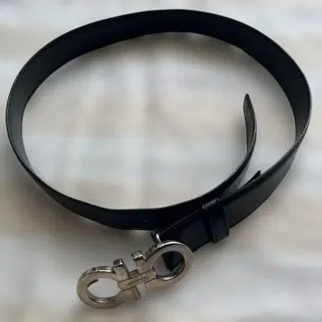 Salvatore Ferragamo 간치니 벨트 236134 블랙