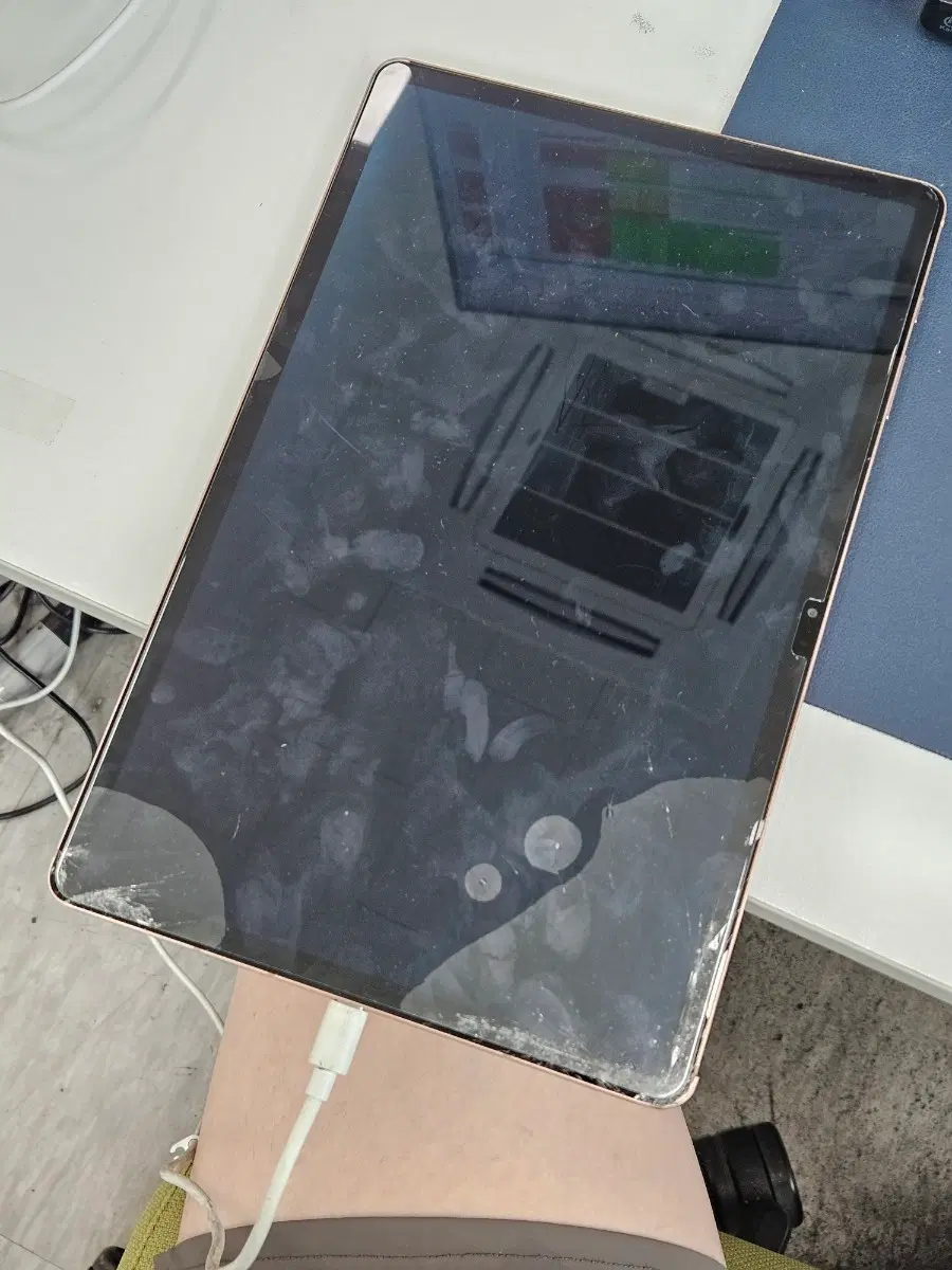 삼성 갤럭시탭 S7 플러스 액정파손 SM T976N
