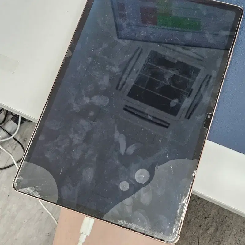 삼성 갤럭시탭 S7 플러스 액정파손 SM T976N