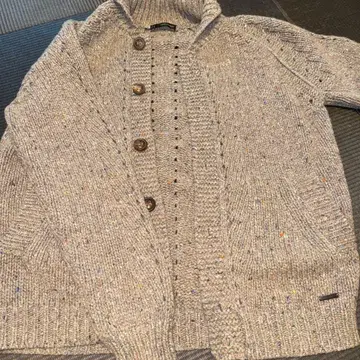 DSQUARED2 로우게이지 니트 가디건 XL 이탈리아제