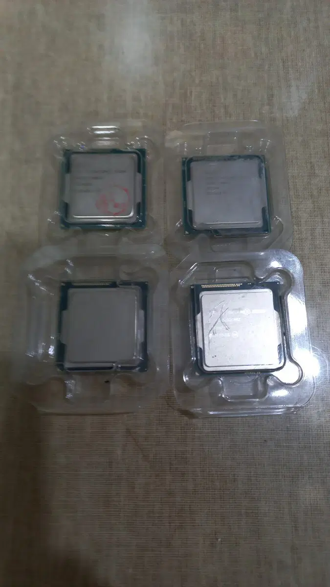 인텔 cpu g3260 4개 팝니다