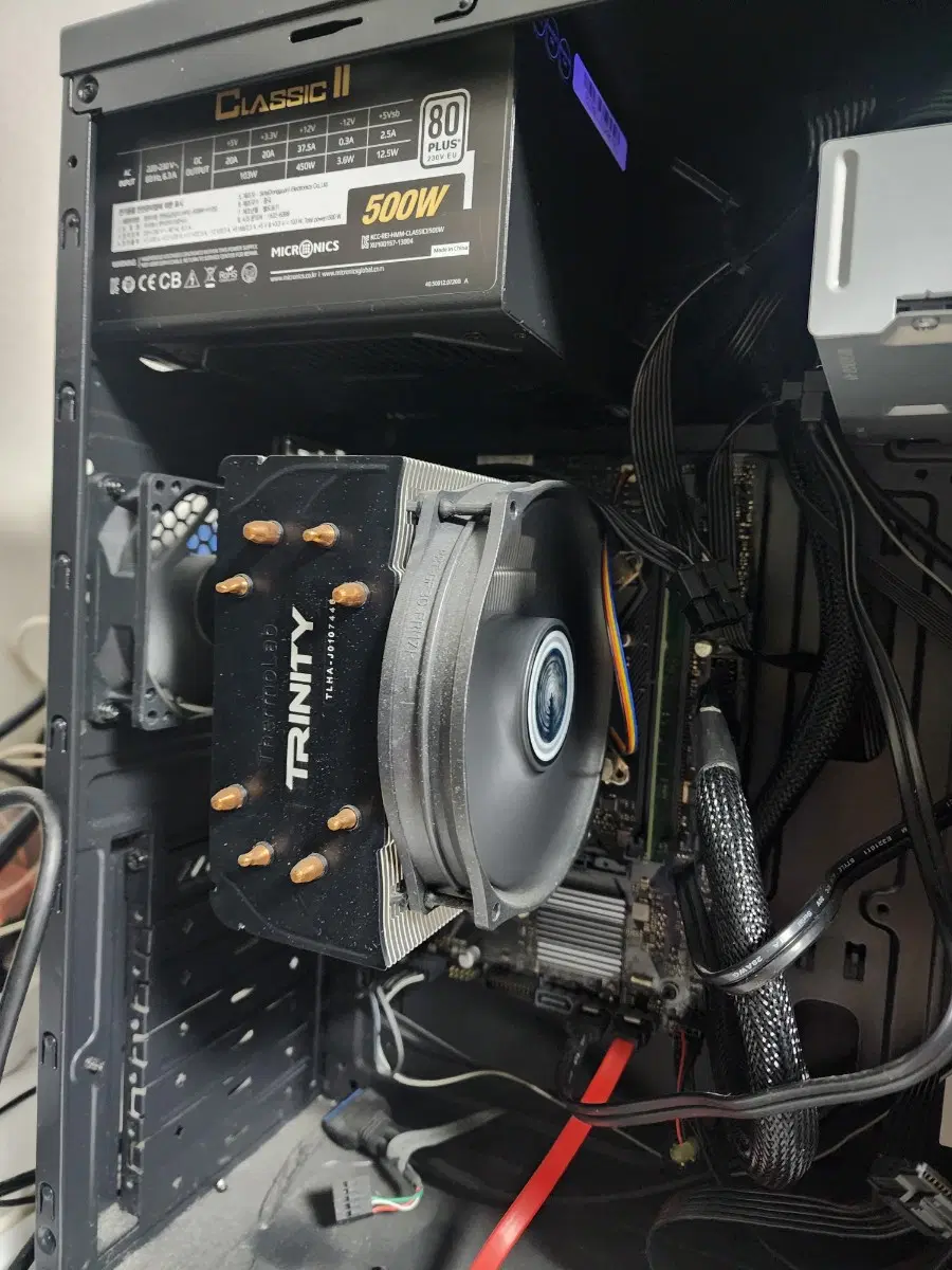 i5-8400 cpu + 320 메인보드세트 쿨러포함