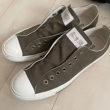 컨버스 올스타 슬립온 카키 27.5cm