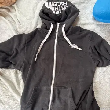 THE NORTH FACE 집업 후드티 블랙 XL