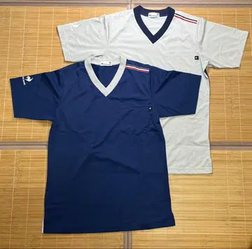 [컨디션 최상 2장 세트] 르꼬끄 남녀 공용 V넥 스크럽 M 의료 간호