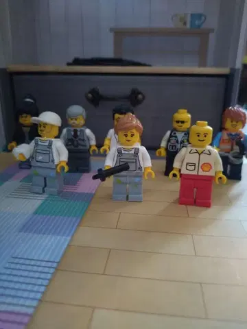 LEGO 미니 피규어 8개 세트 레고