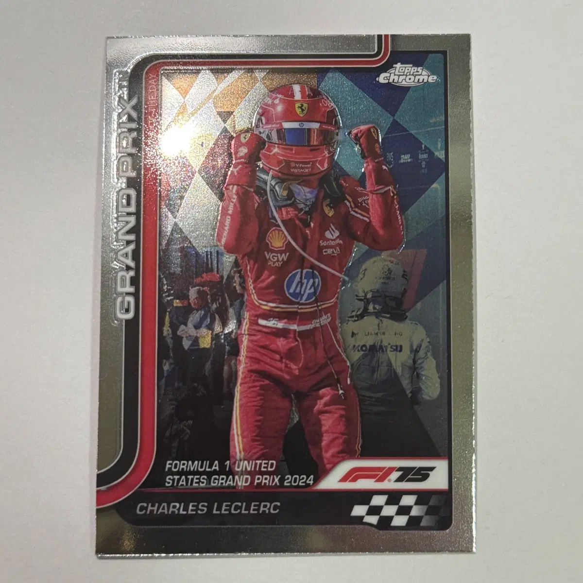 F1 샤를 르끌레르 탑스크롬 F1카드