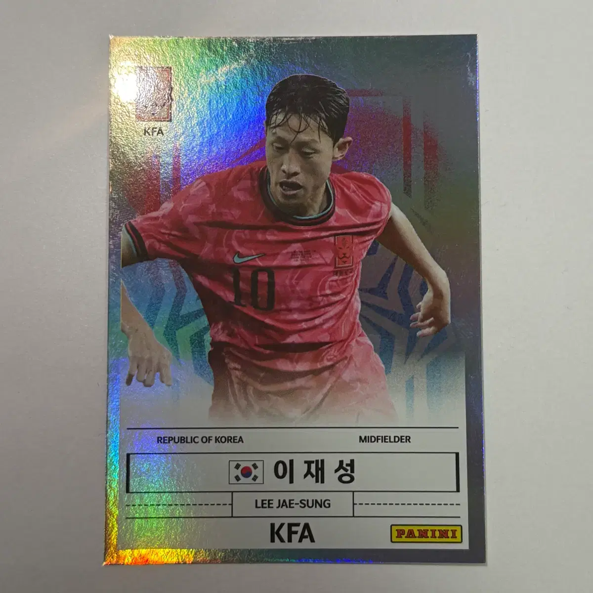 2026 K리그 이재성 국가대표 파니니 축구 카드