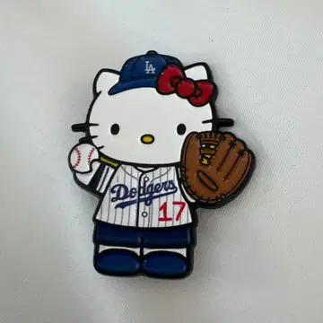 키티 로스앤젤레스 다저스 17번 유니폼 핀 배지
