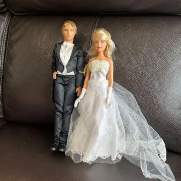 Barbie 웨딩 인형 커플 세트