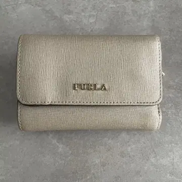 [상태 좋음] FURLA 3단 폴더형 지갑 미니 지갑