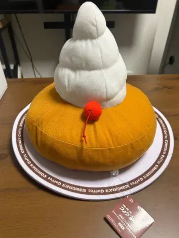 코메다 커피점 시로노와르 봉제 인형 쿠션